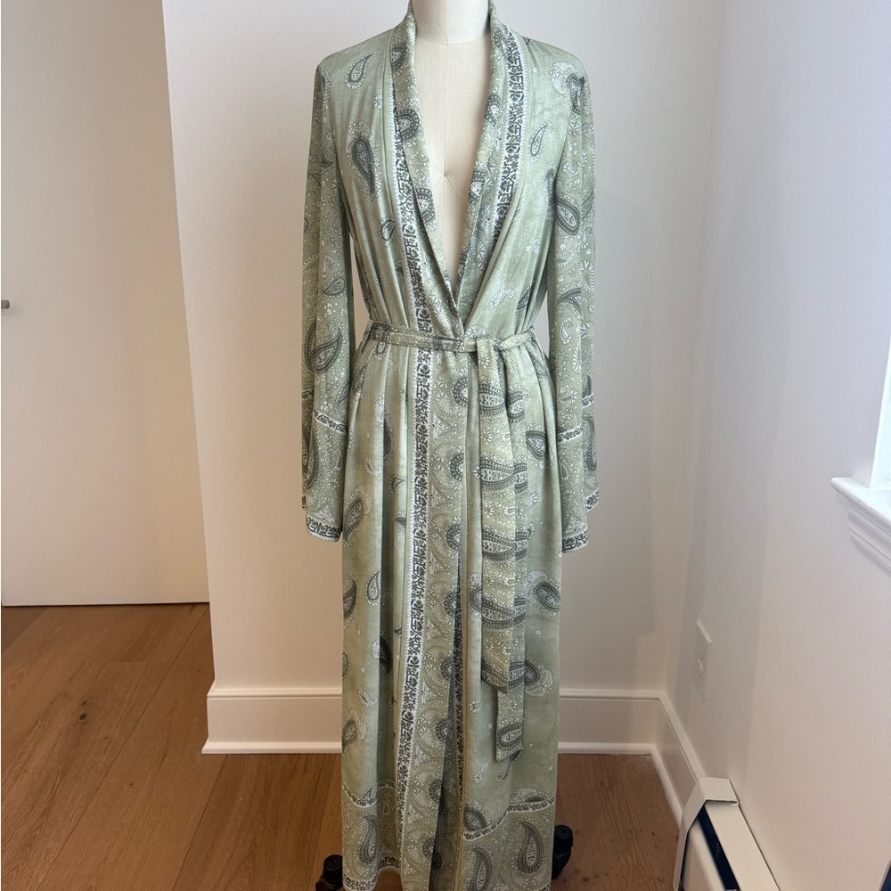 Michael Kors Olive Green Patterned Garment